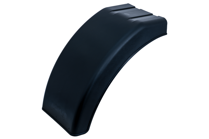 Half spatbord voor aanhanger DOMAR DR1012201 wielkast 384/200mm rechts