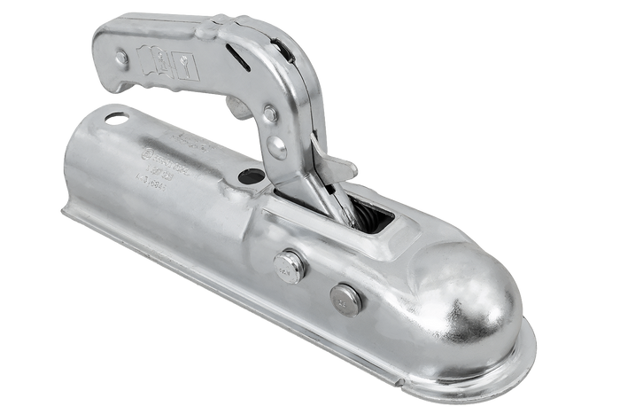 AL-KO AK7 PLUS kogelkoppeling voor een aanhanger van 750 kg met een 50 mm buisvormige dissel.