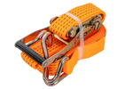 UNITRAILER 8m/50mm/5t oranje transportband met spaninrichting