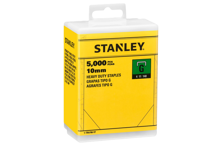 STANLEY nieten Type G 1-TRA706-5T 4/11/140 10mm 5000st