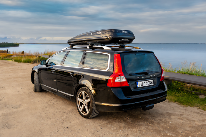 Inter Pack Zenith 8.6 dakkoffer, zwart metallic