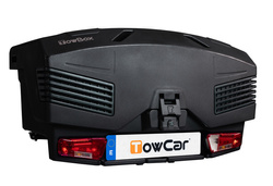 Towbox EVO urban black - bagagerek voor op de trekhaak