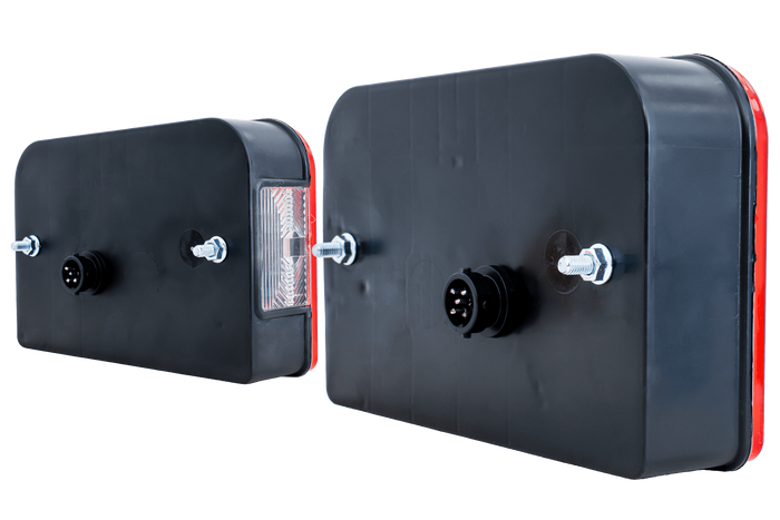 DOBPLAST DPT35 achterlichten + MANTES 4m 13PIN kabelboom