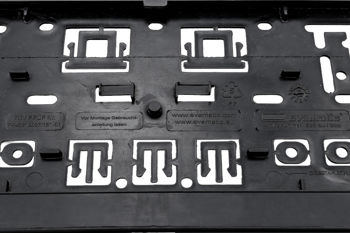 Kentekenplaatframe - Atera Genio/Strada e-bike 991870064200/092903