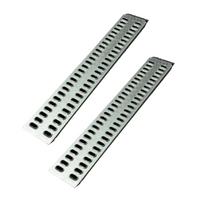 CHORUS oprijplaten voor aanhangwagens 150cm 120kg set van 2
