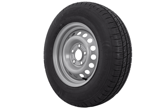 Versterkte wiel voor aanhanger KENDA BAND 185/80 R14C 104/102N KENDA VELG 5.5Jx14"H2 5x112 ET 30