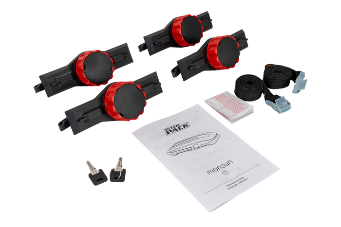 Inter Pack Monsun M dakkoffer antraciet mat