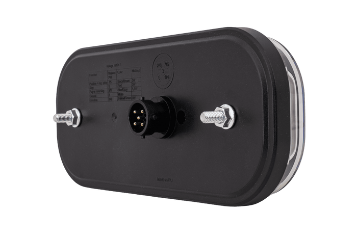 FRISTOM FT-230 LED achterlicht, 6 functies, universeel bajonet