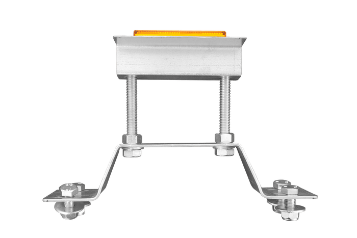 UNITRAILER GARDEN KIPP aanhanger reservewiel montagebeugel met reflector