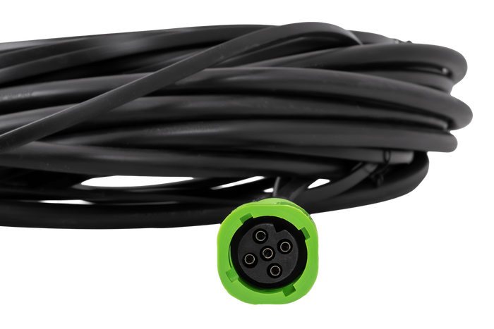 MANTES elektrische installatie, boottrailer kabelboom, 11,67 m, 13-pins stekker, 2x 5-pins bajonetten