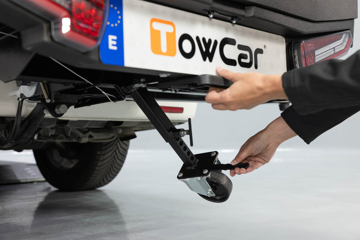 Towbox V3 Camper zwart - bagagebox voor op de trekhaak