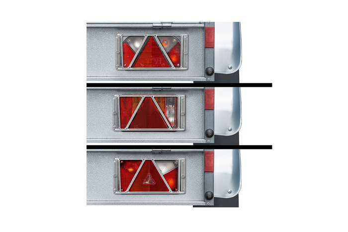 ProPlus beschermrooster voor achterlicht van aanhanger, achterlichtafdekking 270x132x68mm
