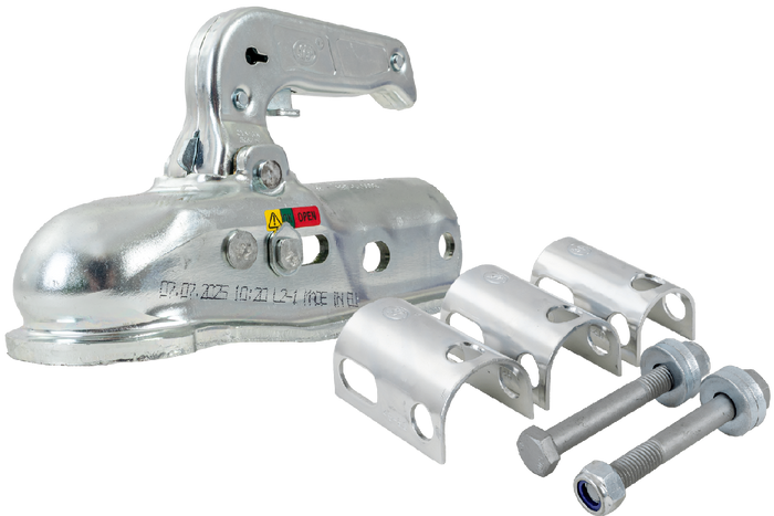 STEELPRESS BC-3000.1D-00-00+Z2 kogelkoppeling voor 3000kg aanhangwagen met 35-50mm buisvormige dissel