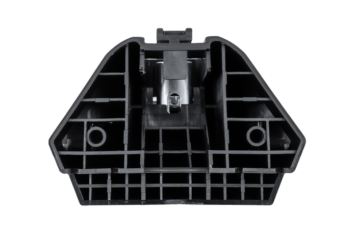 Inter Pack Virgo IR 120 (G2) dakdrager voor geïntegreerde dakrails (zwart)