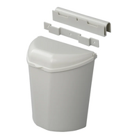 ProPlus 370402 afvalbak met deksel voor aanhangers en campers, 6 liter