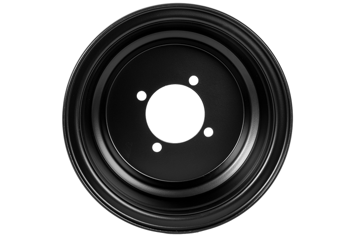 UNITRAILER stalen velg zwart 5,5"x8"H2 4x88 ET:-2