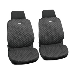 LAMPA Ziga autostoelhoezen, antraciet, voor de voorstoelen