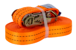 UNITRAILER 12m/35mm/2t oranje spanband met spanner