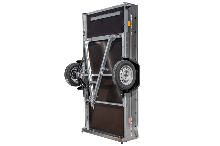 Autoaanhangwagen op veren 264x125 UNITRAILER GARDEN 264/R KIPP