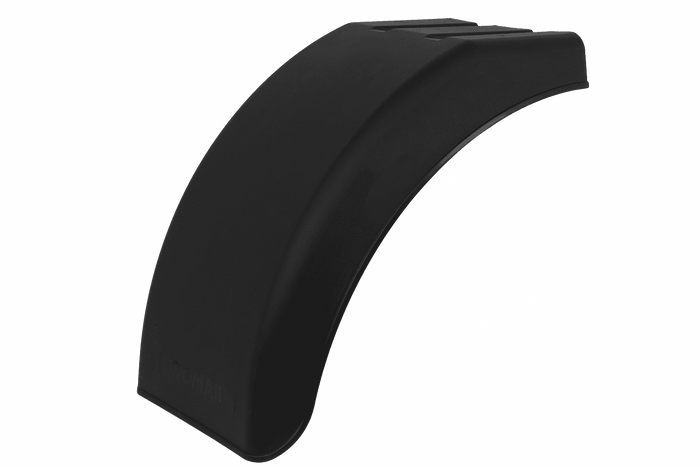 Half spatbord voor aanhanger DOMAR D1013004 wielkast 395/220mm rechts