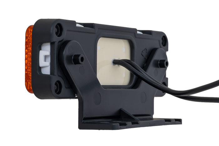 WAŚ W254 2033 LED-markeringslamp, oranje, universeel, met houder