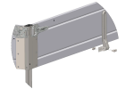 OUTLET BIS aluminium H-300 zijwanden voor CARPLATFORM 6021 en UNIPLAT 600/3 trailers