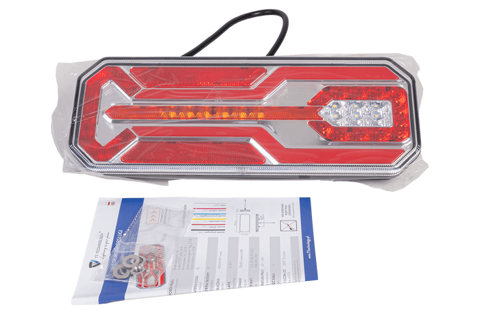 TT Technology TT.12514 LED-achterlicht, 5 functies, universeel