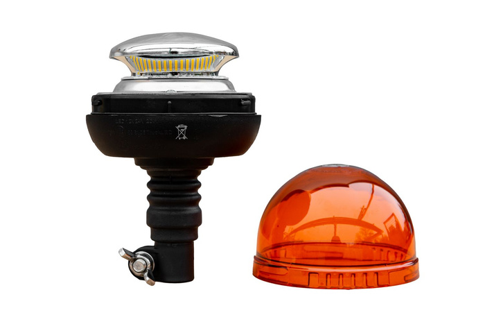 LED zwaailamp R65 R10 flex 12 / 24V L1406-ALR-2 waarschuwingslamp