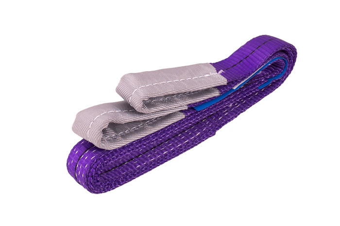 HEFFA hijsband 1m/30mm/1t met lussen