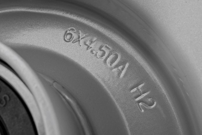 UNITRAILER stalen velg 4.5Ax6"H2 3x96 met lagers 6205-2RS