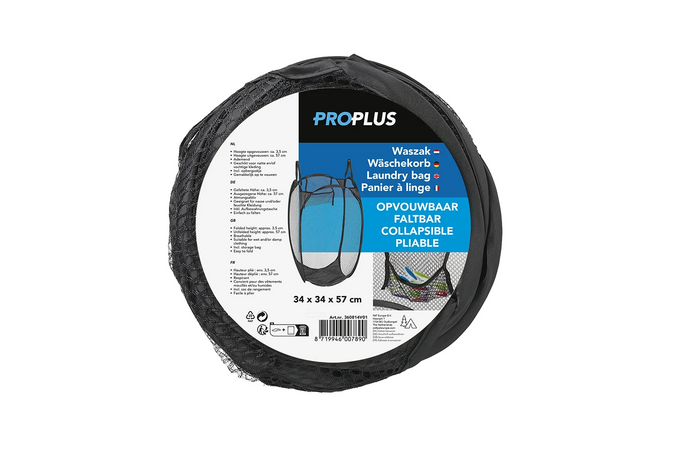 ProPlus 360814V01 Opvouwbare wasmand voor camper en reizen