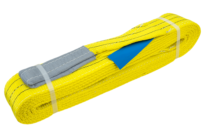 HEFFA kraanhijsband 6m/90mm/3t met lussen