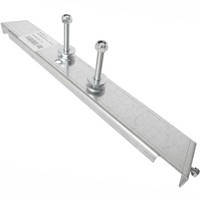 Bevestigingsbeugel voor het monteren van een reservewiel op de dissel van een UNITRAILER-aanhanger.