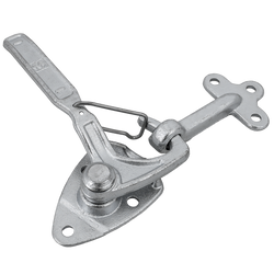 Linker zijkoppeling met WINTERHOFF WV 20-L + WVG 20-A bevestiging, complete aanhangwagenzijde afsluiting