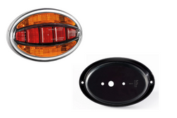 FRISTOM FT-355 LED universeel achterlicht met inbouwbehuizing