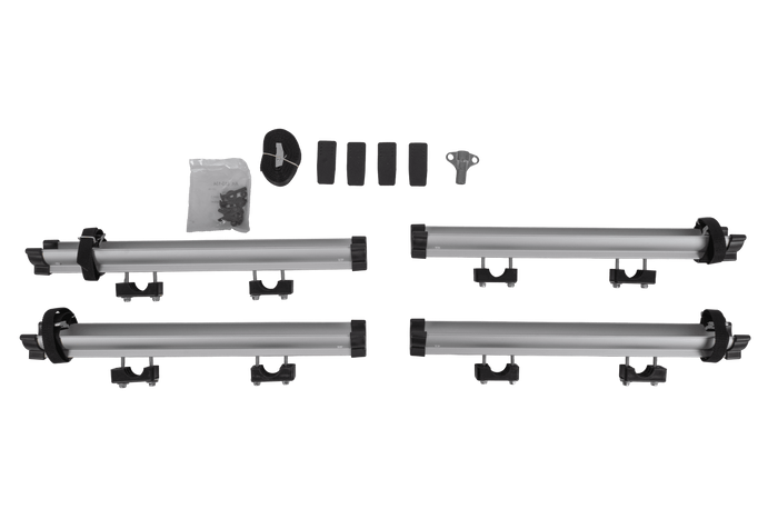 Inter Pack Re-Cargo trekhaakplatform + adapter voor het vervoeren van 2 fietsen