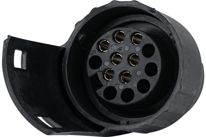 KAMAR-adapter, trekhaakadapter met reductieaansluiting 7/13 PIN