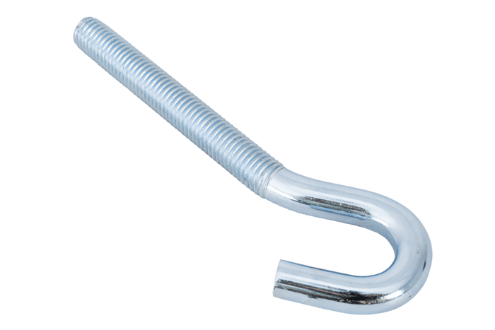 DROMET HZ M10x120 schroefhaak met open uiteinde (gebogen)