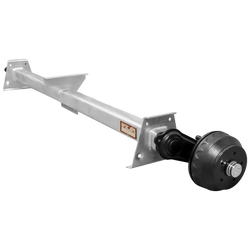 KNOTT VGB15MV geremde as voor aanhanger/drager 1550 kg 1616 mm 2110 mm 5x112