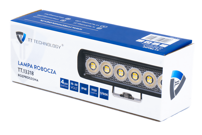 TT TECHNOLOGY LED werklamp reflector TT.13318 24xLED 1920lm rechthoekig 