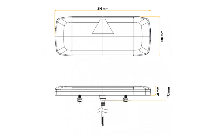 TruckLED L1919 LED achterlicht 6 functies rechts