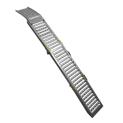 UNITRAILER ALR005 opklapbare stalen oprijplaat voor aanhanger, 200 cm, 250 kg