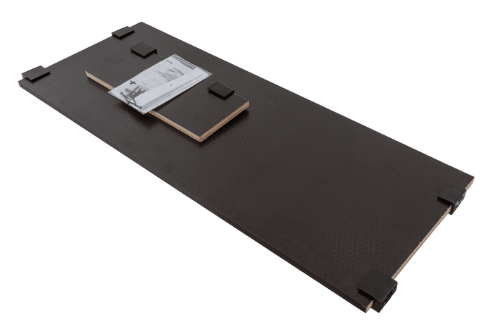 Set van twee planken voor de DAKEN ARKA 81209 gereedschapskist, vak 1125x445mm en 445x180mm