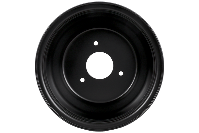UNITRAILER stalen velg zwart 5ATx8"H2 3x90 ET:-11.23