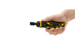 STANLEY 4V schroevendraaier met accu, oplader en bits 
