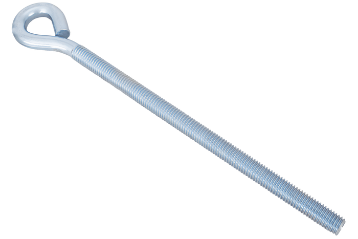 DROMET HO M10x225 schroefhaak met gesloten (oog) uiteinde