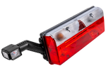 ASPÖCK EUROPOINT III LED-achterlicht met bajonetaansluiting 7-pins ASS2 en claxon, 7 functies links