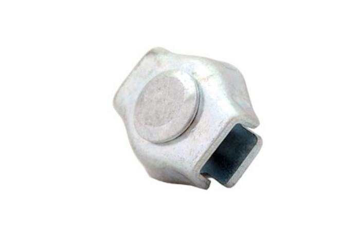 Enkelvoudige zadeltouwklem DROMET ZLS1.6 touwklem 6mm
