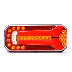 Achterlicht WAŚ W150 1111L/P LED 6 functies universeel