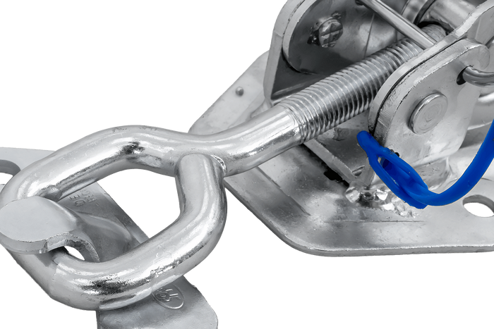 Zijkoppeling met STEELPRESS ZB-15A+Z-15 sluiting, volledige excentrische afsluiting van de aanhangerzijde